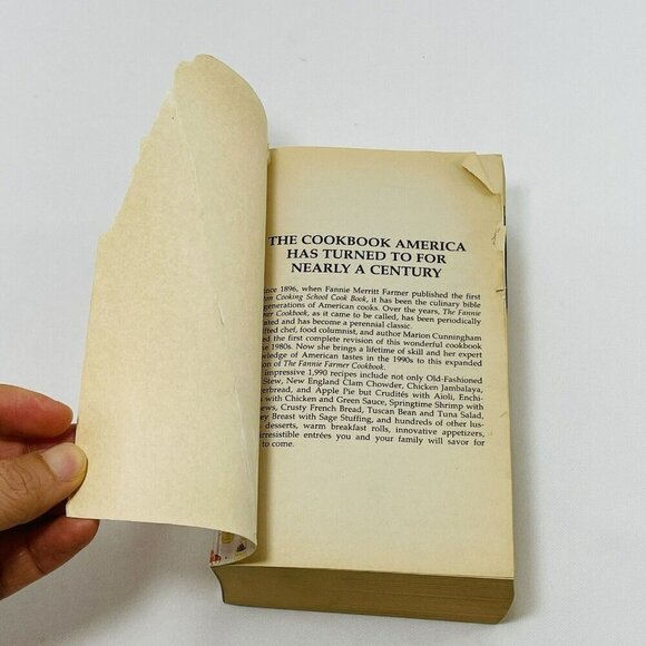 Fannie Farmer Cookbook Recipe Marion Cunningham Book Tradition Classic American - Picture 8 of 12